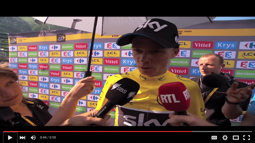 Chris Froome Talks About The Turbine Breathing Aid
