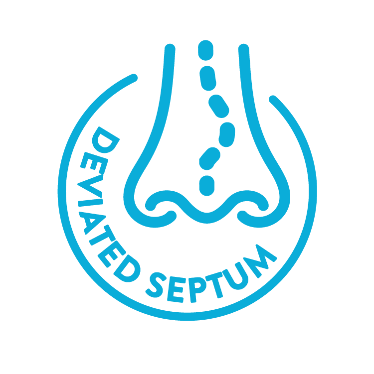 DEVIATED SEPTUM:  An impediment to nasal function and breathing well