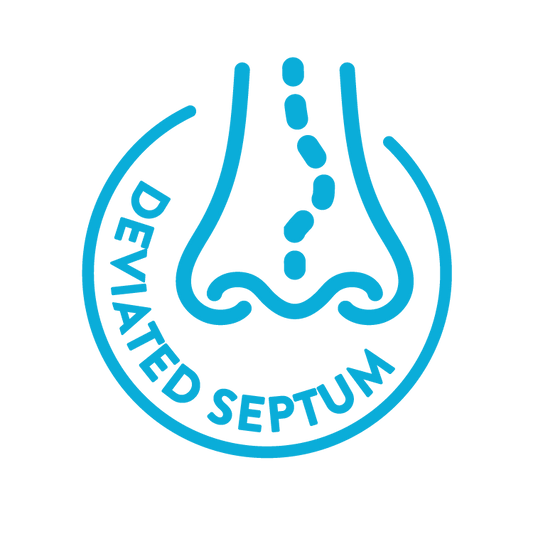 DEVIATED SEPTUM:  An impediment to nasal function and breathing well