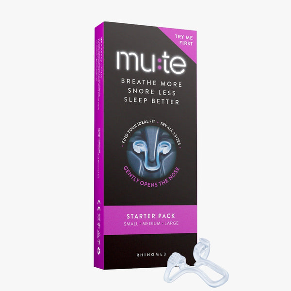 Mute Nasal Dilator – Starter Pack – Mute Snoring US