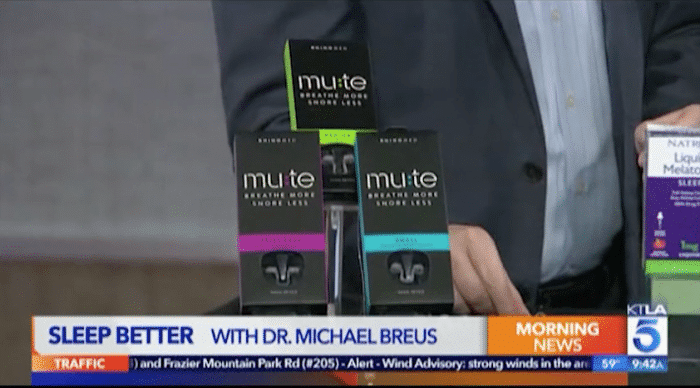 The Sleep Doctor Highlights Mute Amongst Products To Help You Sleep Better