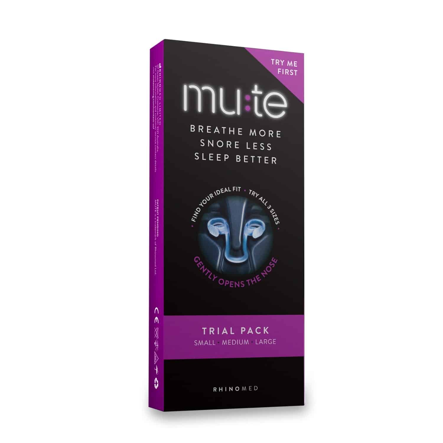 Mute Nasal Dilator – Trial Pack (10 Nights)